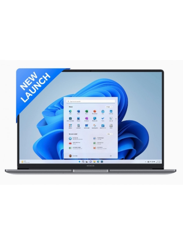 Laptops: HONOR MagicBook X14 (2023), 12th Gen Intel Core i5-12450H (8GB/512GB NVMe SSD, 14-inch (35.56 cm) FHD IPS Anti-Glare Thin and Light Laptop/Windows 11/Backlit Keyboard/Fingerprint Login/1.43Kg), Gray